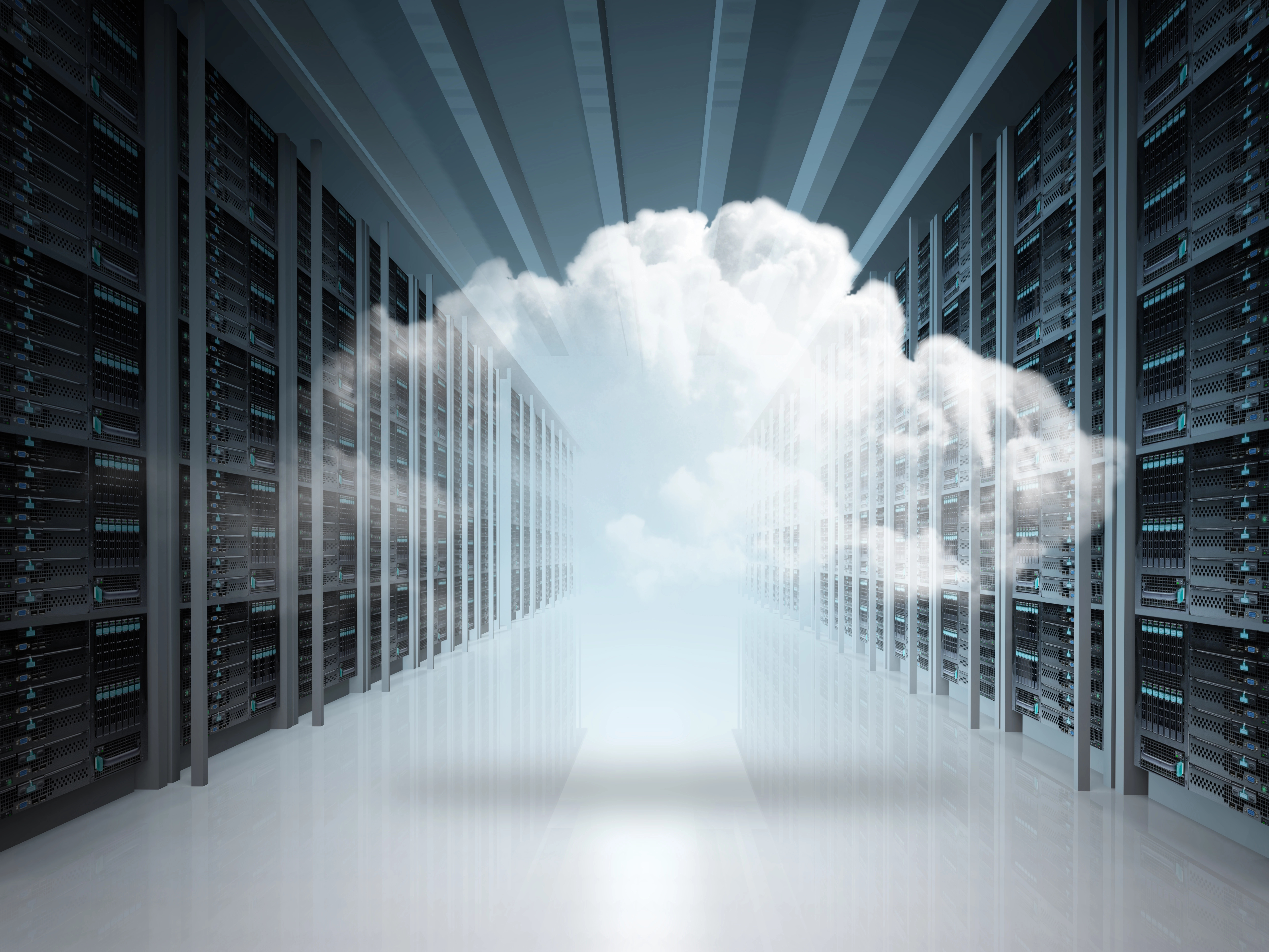 cloud in server room 13123076