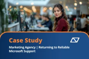 Marketing Agency | Returning to Reliable Microsoft support