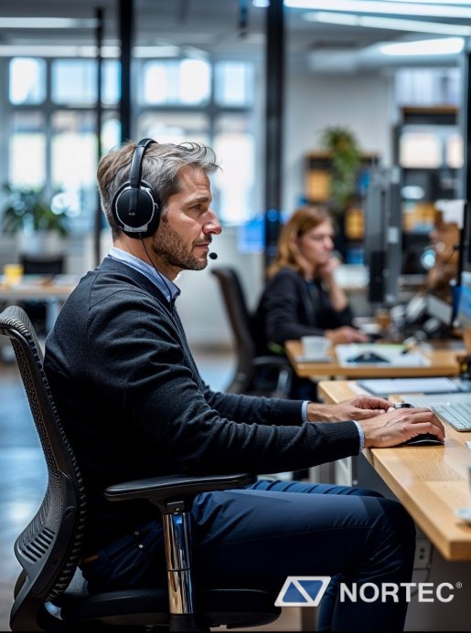 Visual representation of Microsoft Teams Services enhancing business collaboration and efficiency in a modern workspace.